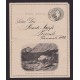 ARGENTINA ENTERO POSTAL GJ CAP-27-ZC TARJETA POSTAL CON ILUSTRACION USADA U$ 50